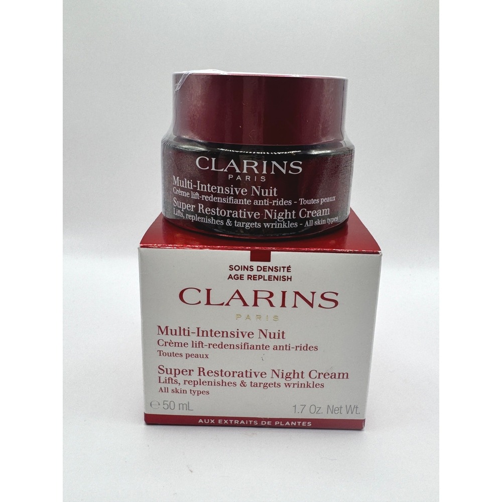 Clarins Multi-Intensive Nuit Super Restorative Night Cream 1.7oz NEW